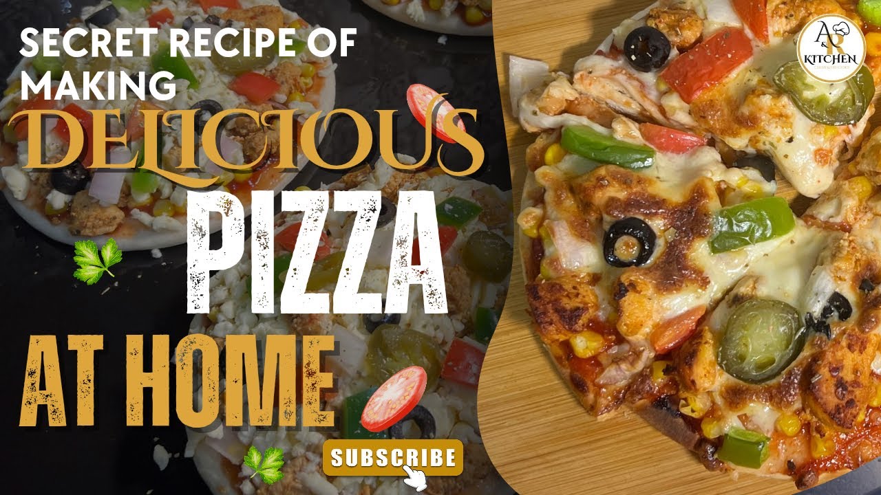Как приготовить пиццу дома | Лучшая домашняя пицца от A&R kitchen 🍕
