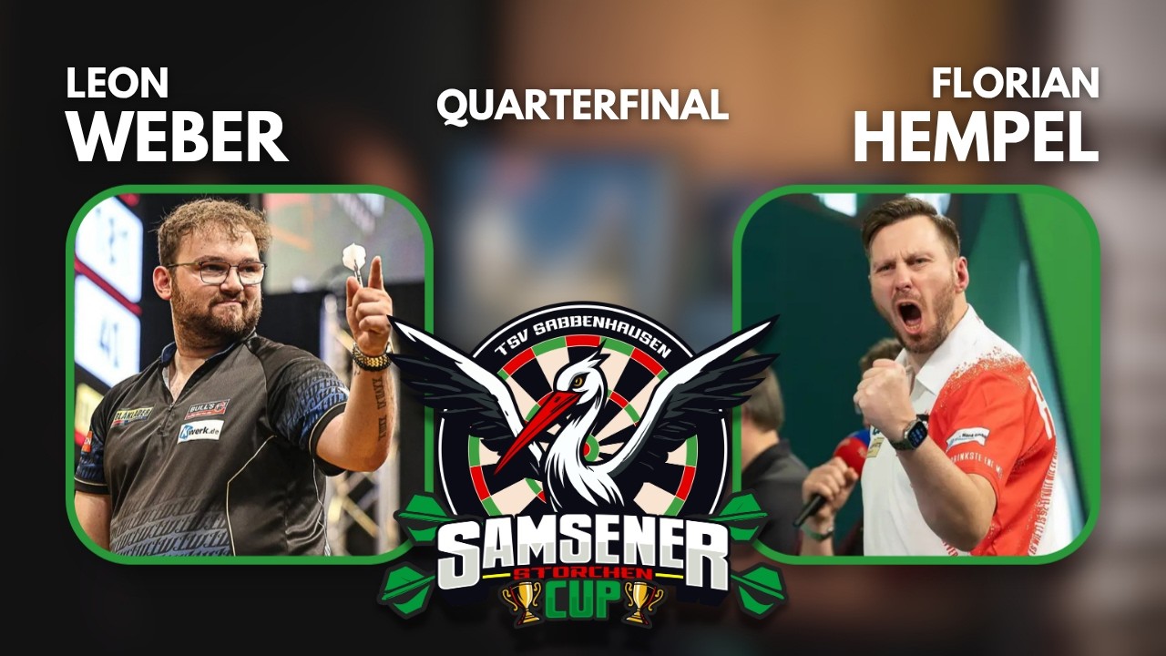LEON WEBER vs. FLORIAN HEMPEL | Samsener Storchen Cup 2026 Masters | Quarterfinal