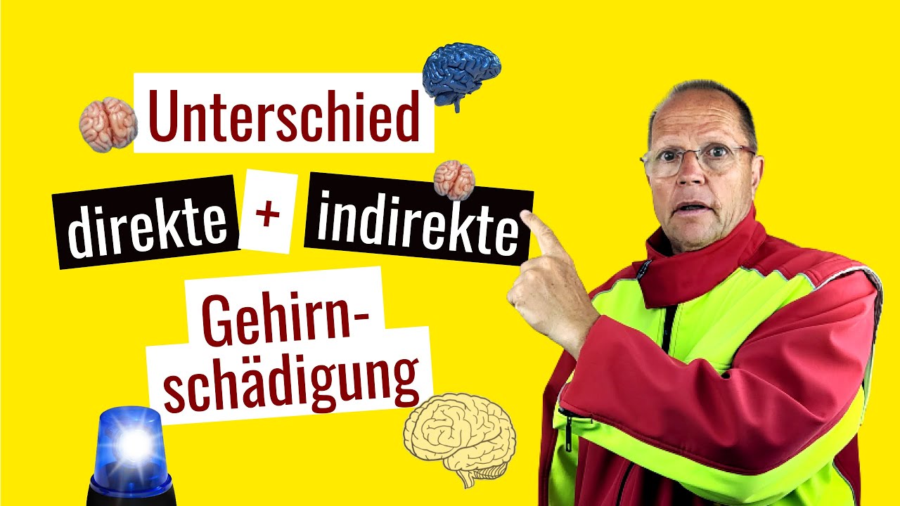 Direkte oder indirekte Gehirnschädigung? Was ist der Unterschied? (Experte erklärt)