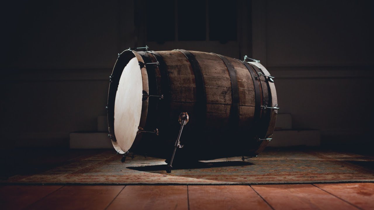 We built the first ever WHISKY CASK BASS DRUM