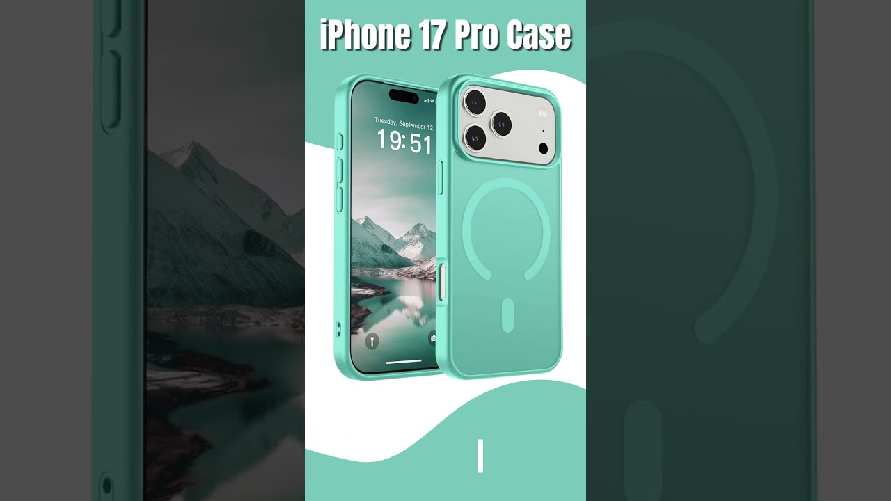 iPhone 17 Pro Case (Compatible with MagSafe)(Military Grade Drop Protection) 