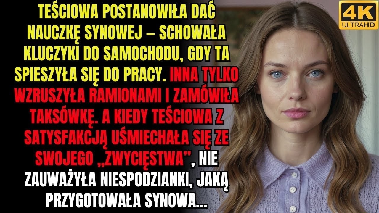 Teściowa postanowiła zaszkodzić synowej, zrobiła jej świństwo, ale wkrótce potem