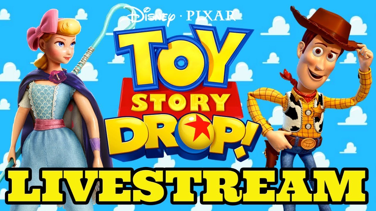 DISNEY LIVESTREAM NEW TOY STORY DROP GAME! TOY STORY 4 CHARACTERS INCLUDED! Scene 1 Places Everyone!