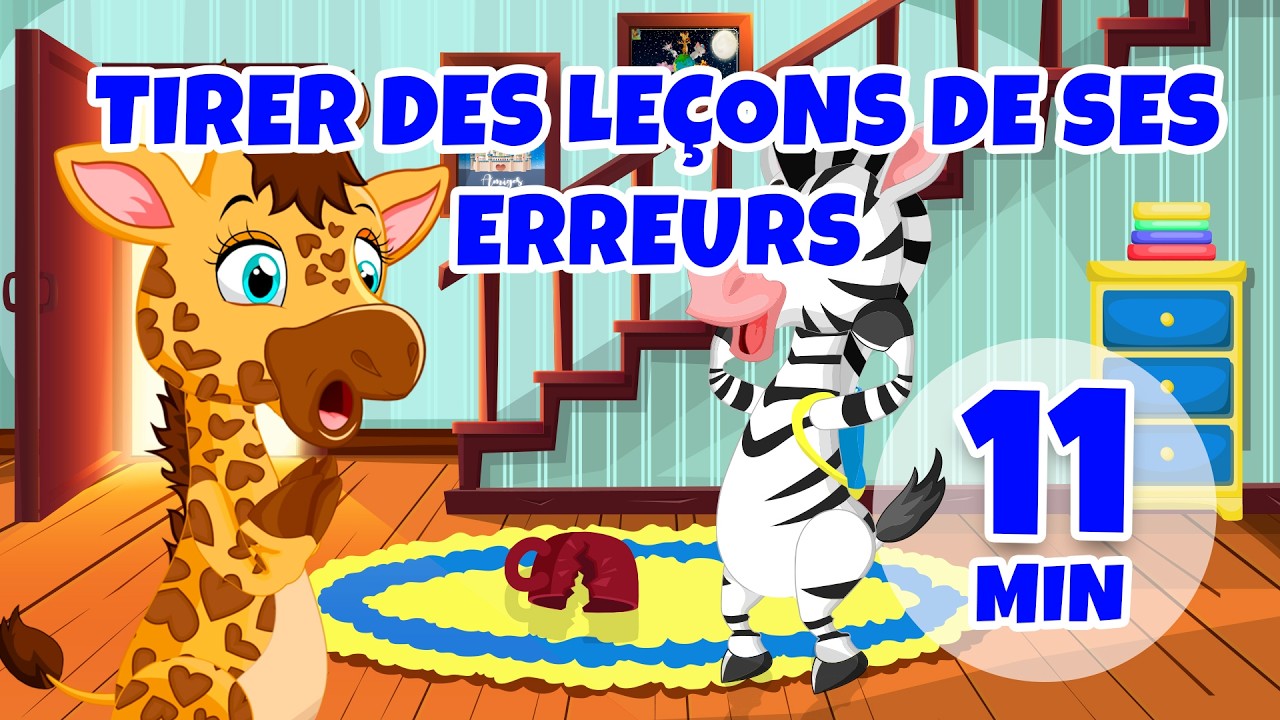 Apprendre de ses erreurs - 11 min Giramille | Comptines et chansons pour enfants
