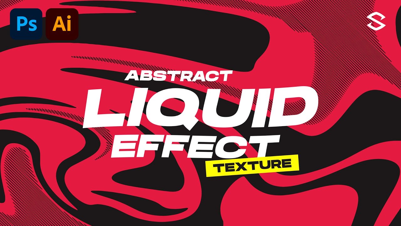 Abstract Liquid Pattern Effect in Photoshop/Illustrator