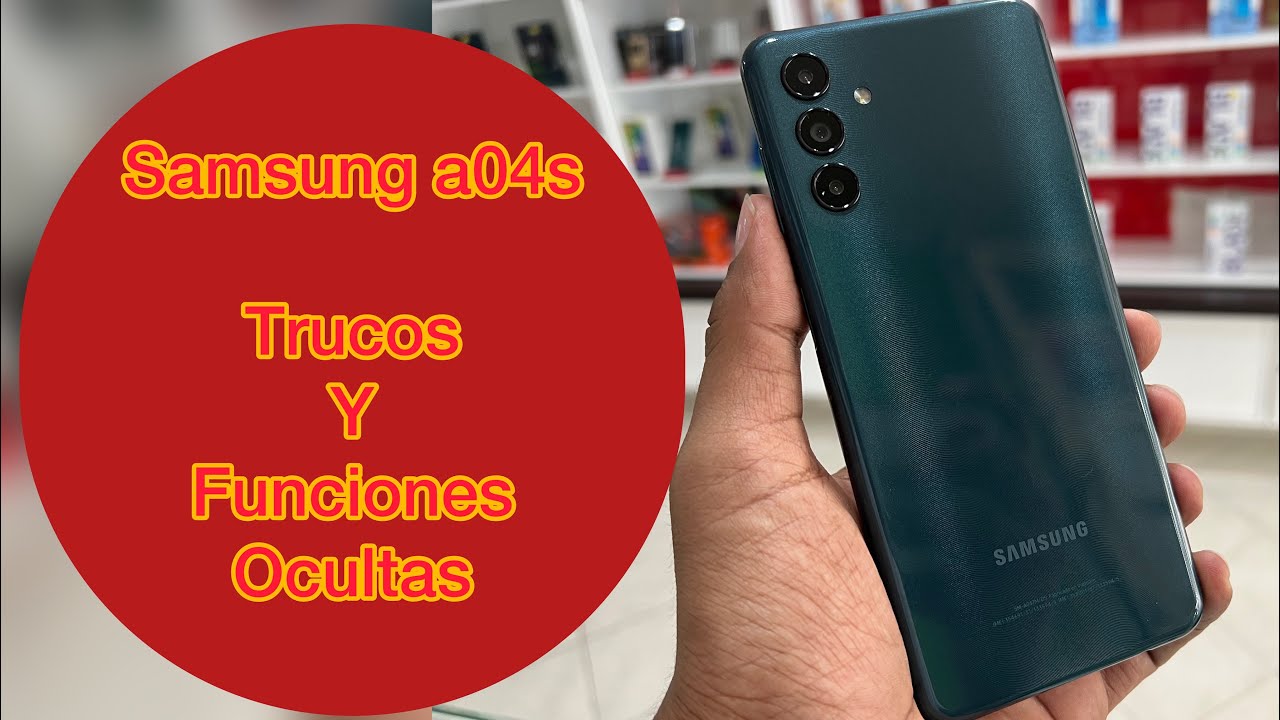samsung a04s  [ trucos y funciones ocultas ]