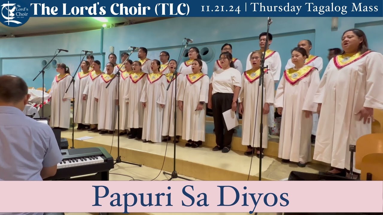 Papuri sa Diyos | 11.21.24 | Thursday Tagalog Mass | TLC Doha