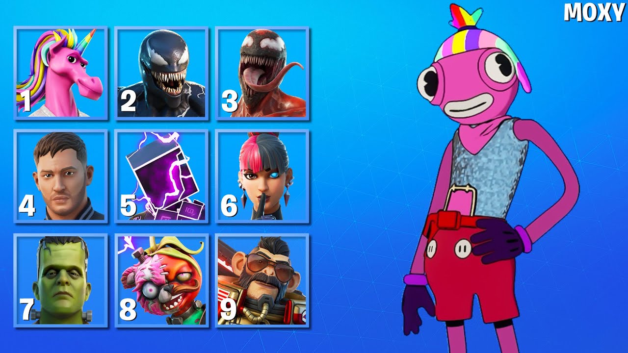 Guess The Skin By The Toona Fish Style - Fortnite Challenge By Moxy