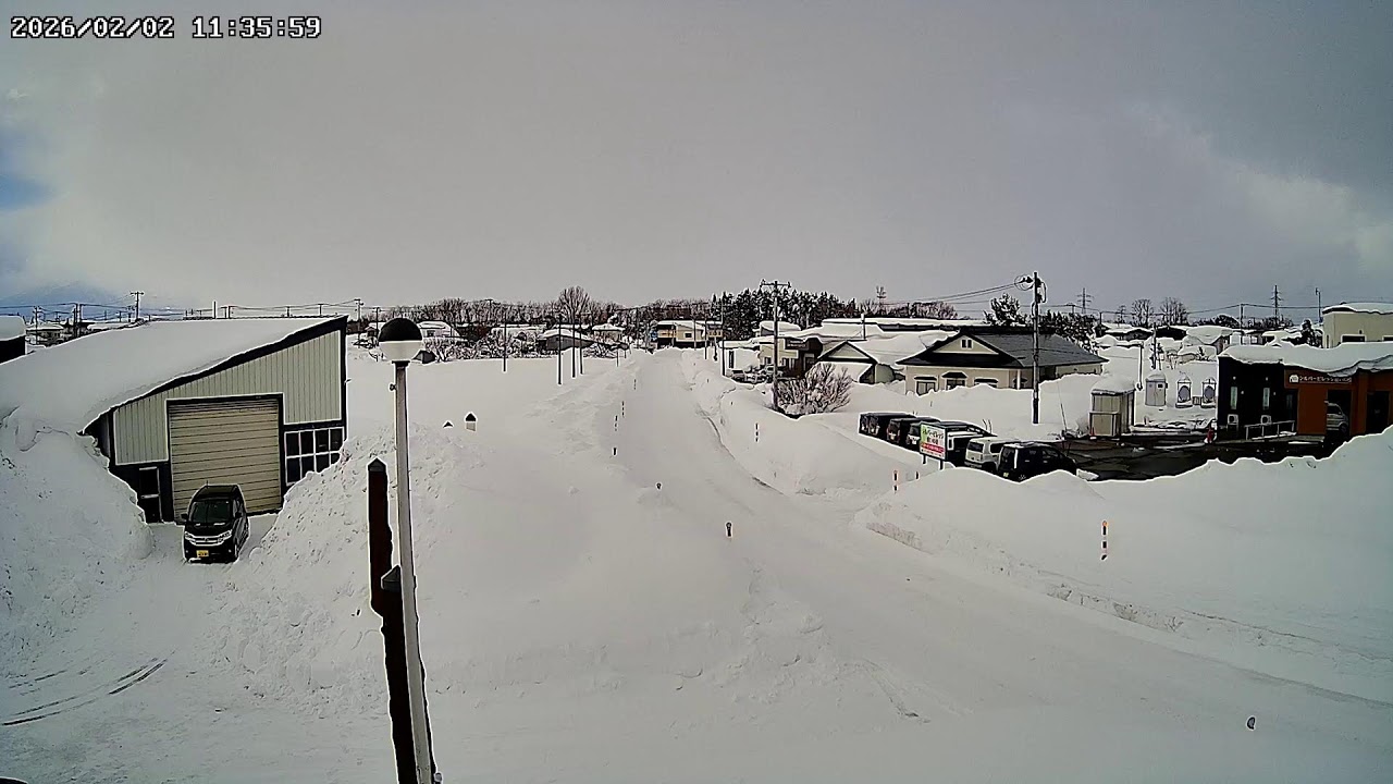 青森県五所川原市漆川ライブカメラ Aomori Goshogawara Live camera.world.cam