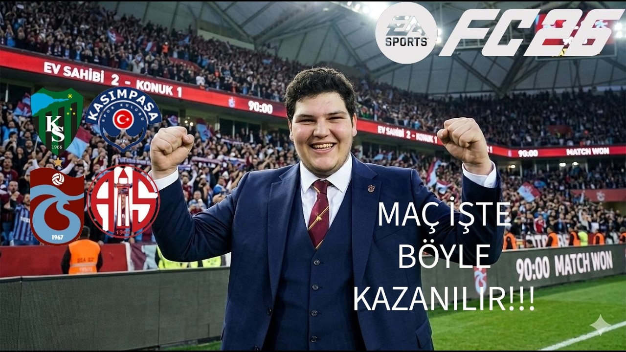 LİDERLİK YAKIN, MEŞALELERİ YAKIN!!! | EA FC 26 TEKNİK DİREKTÖRLÜK 11. BÖLÜM