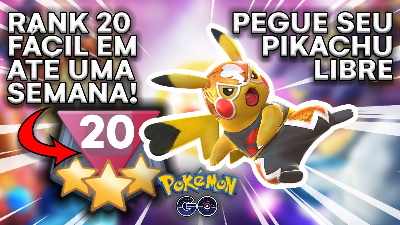 COMO PEGAR RANK 20 DE MODO F&Aacute;CIL SEM TER POK&Eacute;MON PARA PVP!