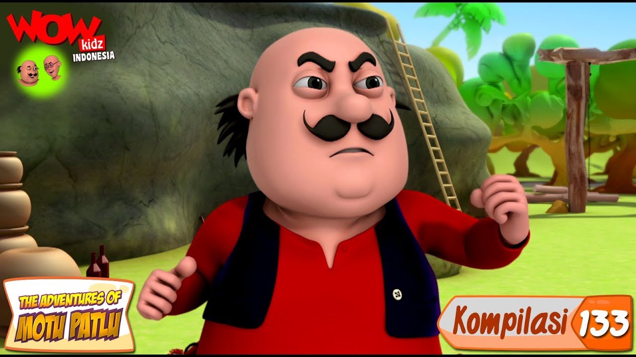 Kompilasi - 133 | Motu Patlu dalam Bahasa - Animasi 3D Kartun | WowKidz Indonesia