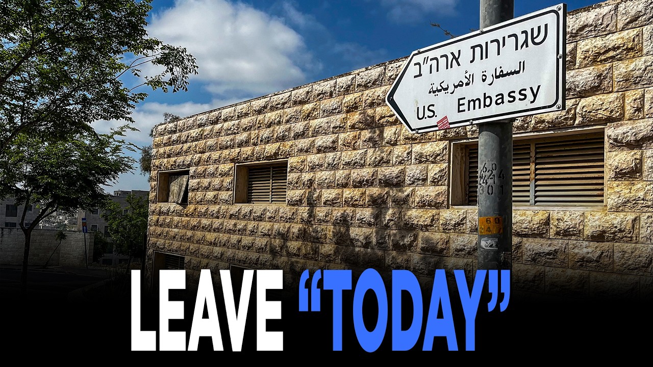 U.S. Jerusalem Embassy Advises Nonessential Staff TO LEAVE Amidst Rising Iran Tensions | TRENDING