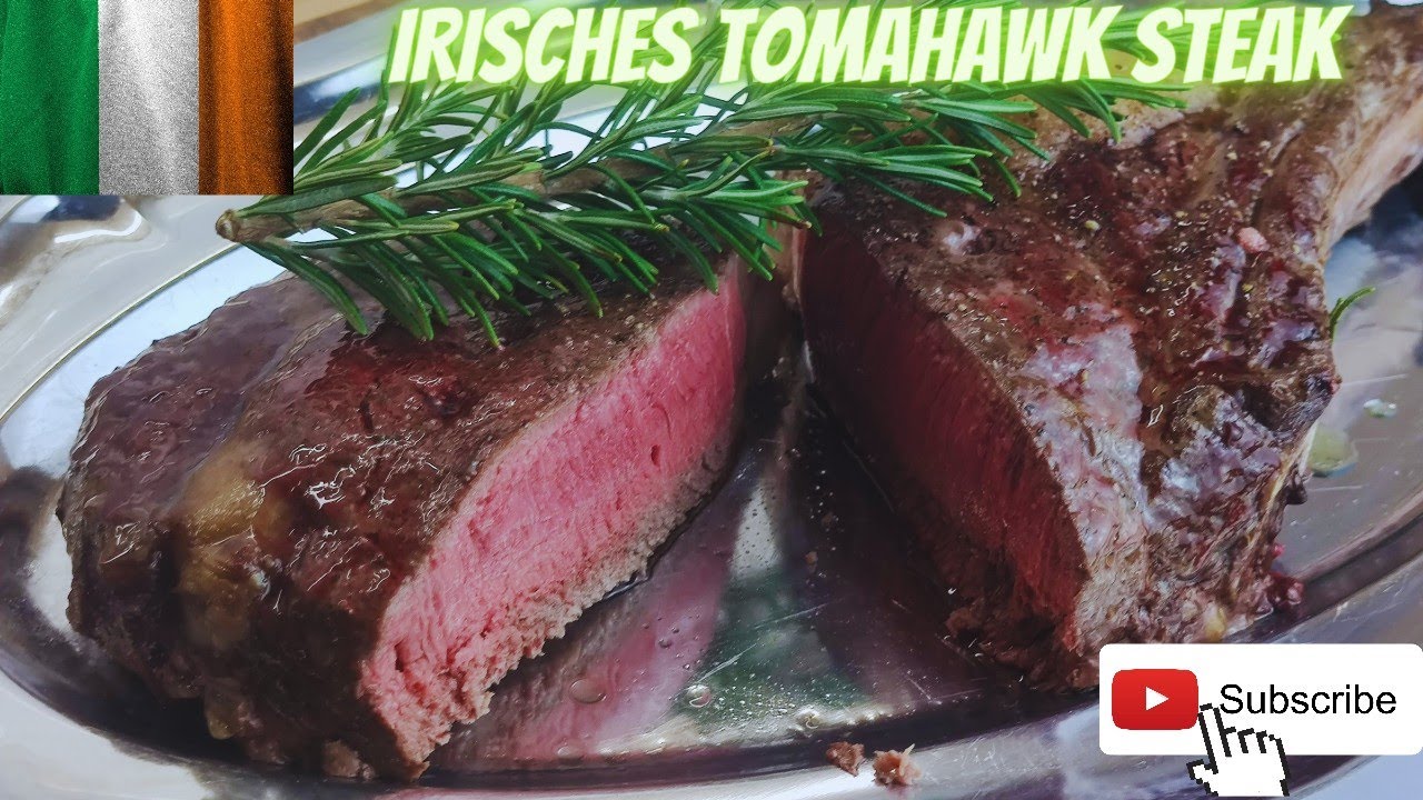 Irish Tomahawk Steak Medium in der Pfanne irish beef #tomahawksteak