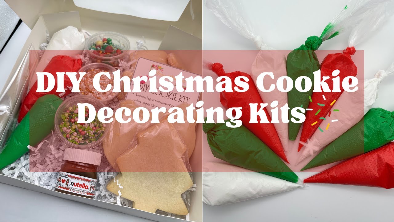 EASY DIY CHRISTMAS COOKIE KITS 🎄