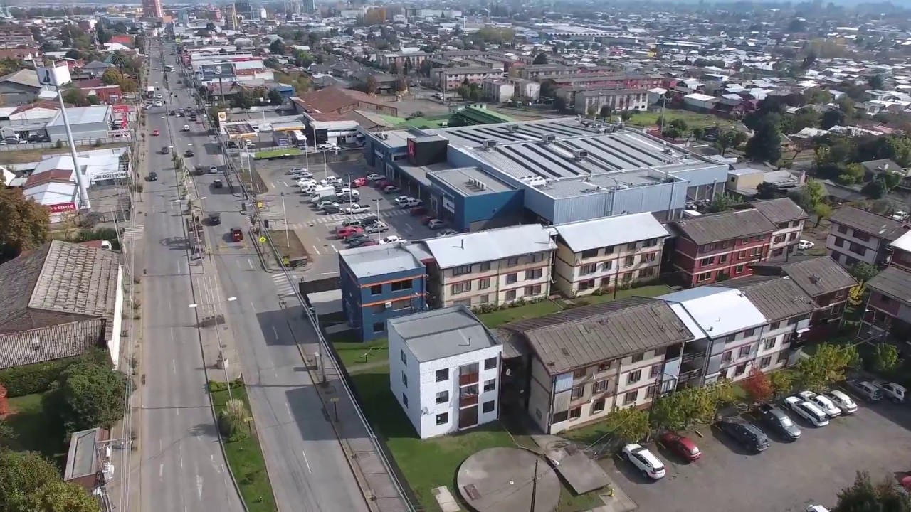 Vuelo Drone. Copa de Agua - Plaza de Armas, Los Angeles