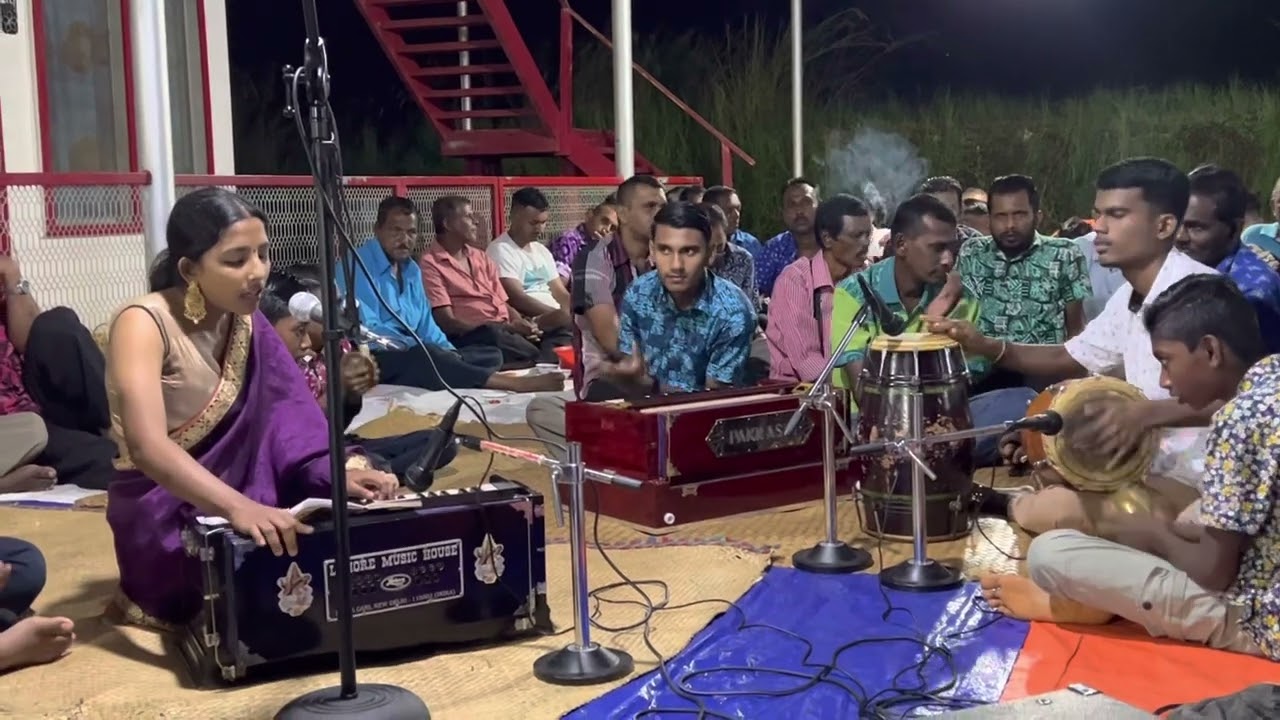 Kirtan by young girl from Dagau seaqaqa