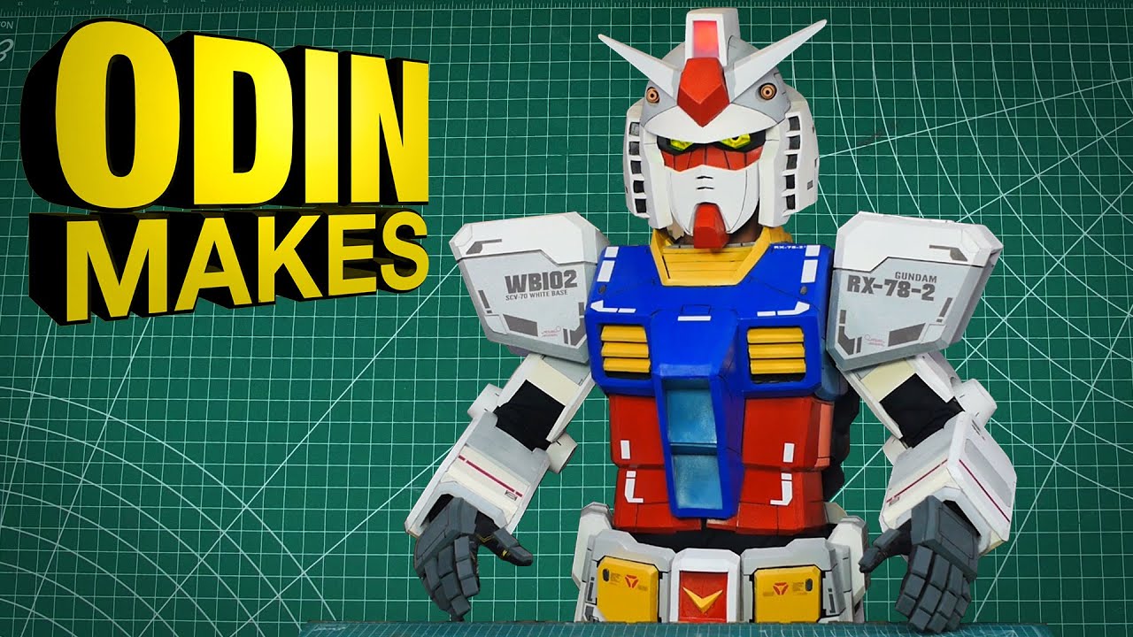 Odin Makes: arms for the full suit Gundam RX-78-2 cosplay
