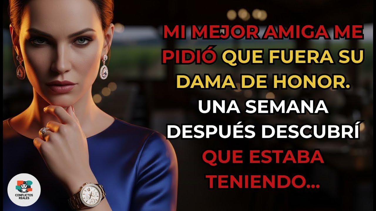 Mi mejor amiga me pidió que fuera su dama de honor. Una semana después descubrí que estaba tenien...