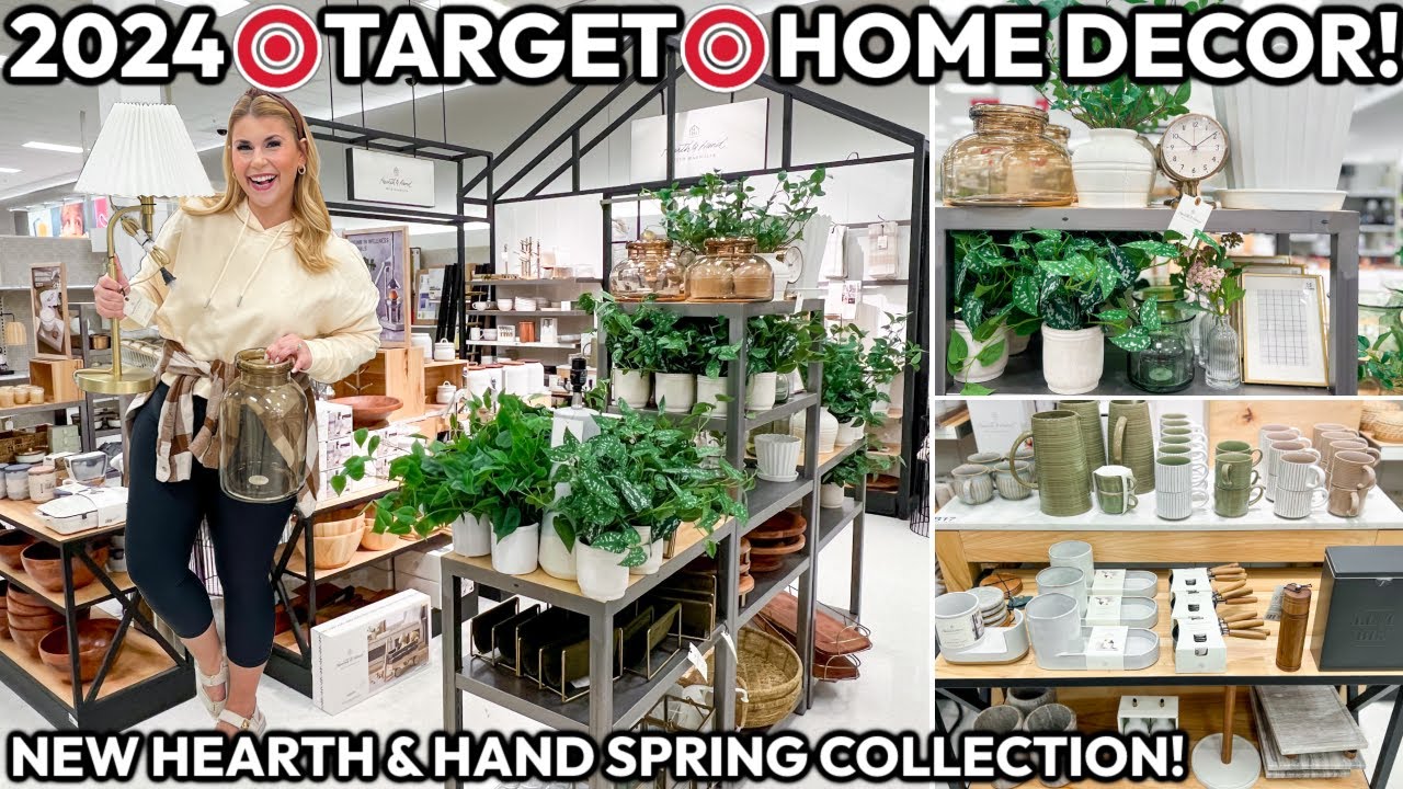 BRAND NEW *2024* HEARTH AND HAND TARGET SPRING HOME DECOR! | New Target Spring Home Decor
