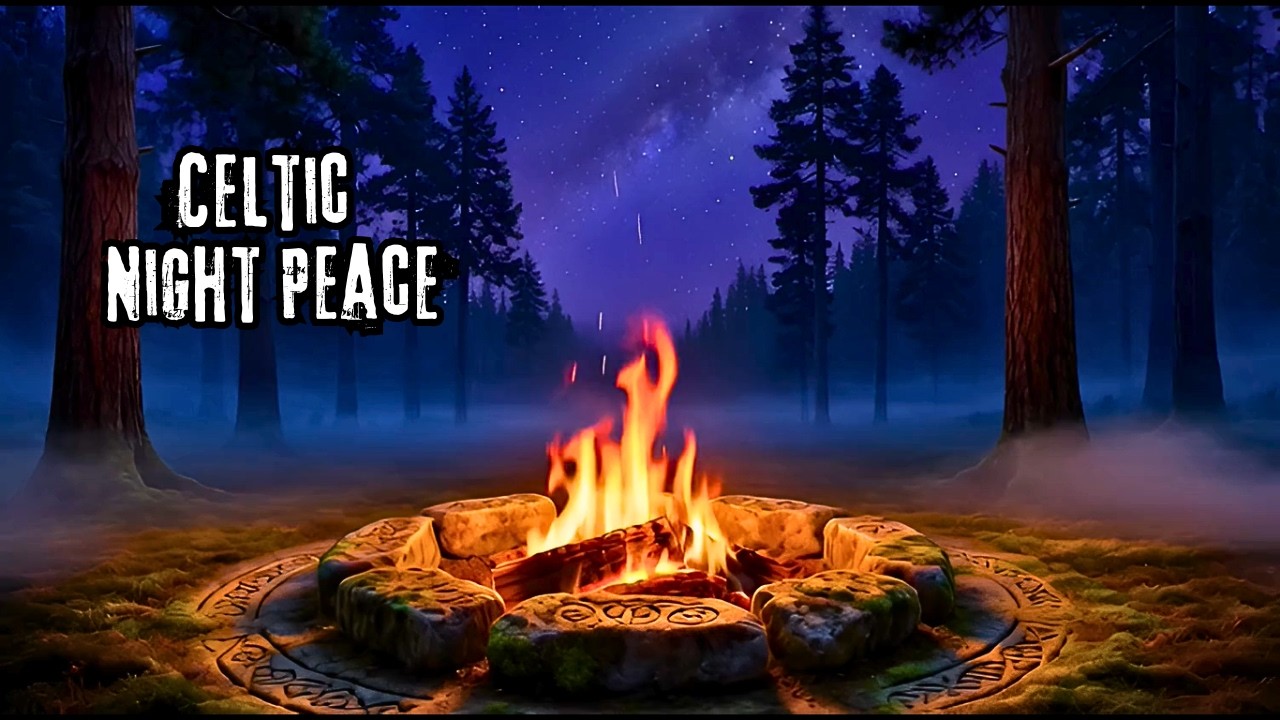 🌙 Under the Silent Stars ✨ Gentle Celtic Forest Music for Healing & Inner Peace