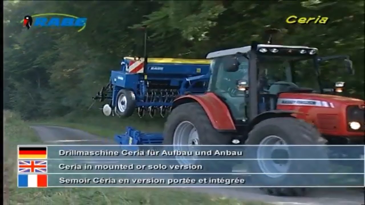 Rabe Ceria mechanical seed drills | Product Video 2005