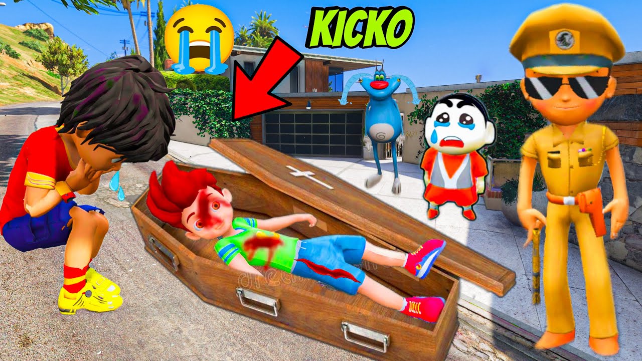 Who Killed kicko And Little Singham || Gta 5 Gameplay