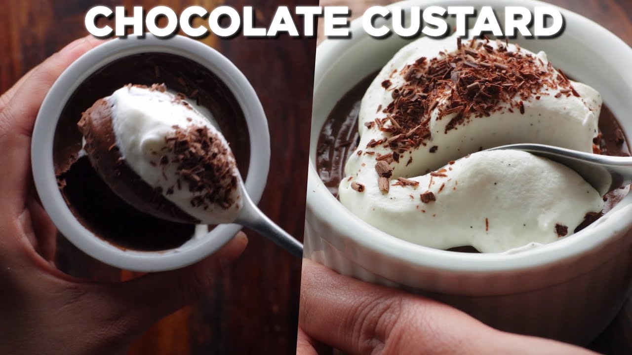Best Chocolate Custard You'll Ever Make