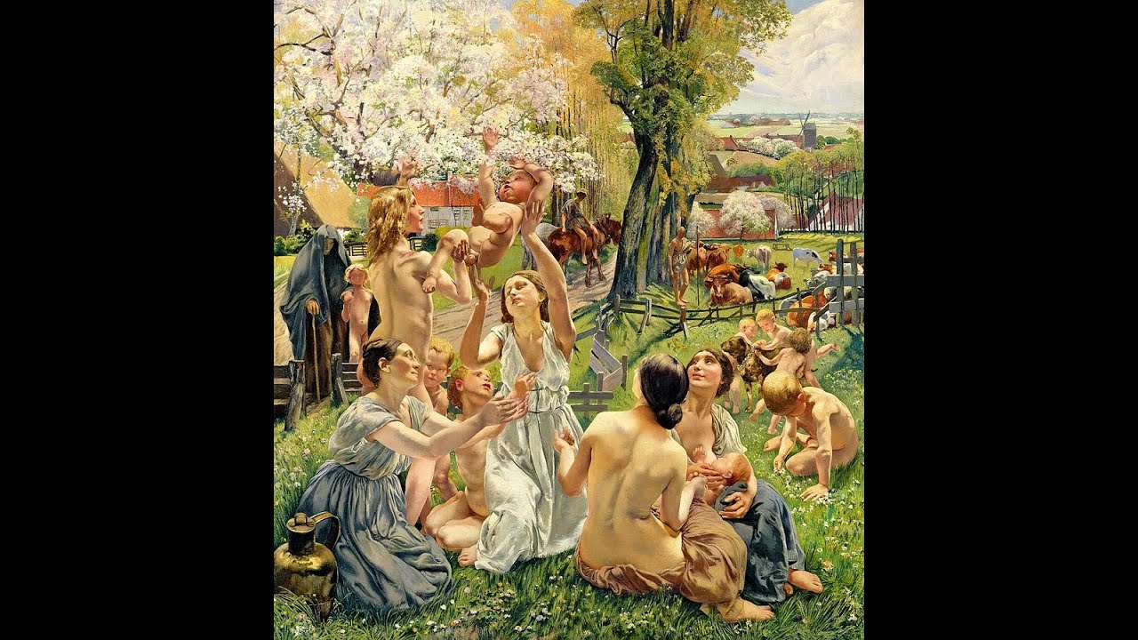 L&eacute;on Fr&eacute;d&eacute;ric (1856 - 1940) ✽ Belgian painter
