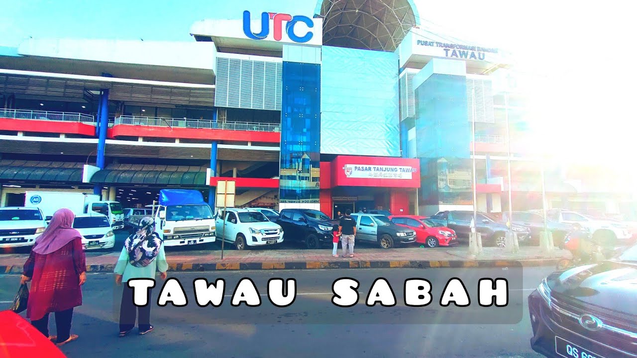 MELIHAT SUASANA PASAR TANJUNG TAWAU DAN DI SEKELILING NYA