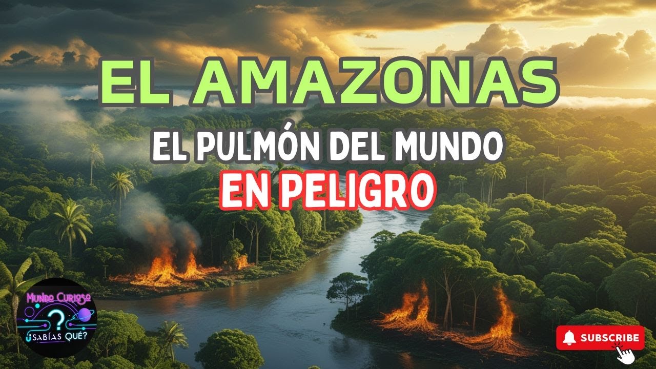 El Amazonas: El Pulm&oacute;n del Mundo en Peligro #Amazonas #MedioAmbiente #Deforestaci&oacute;n