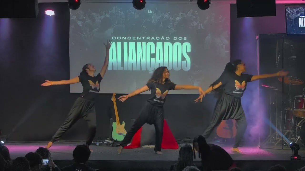 Dança “Nada além do Sangue” - Concentração dos Aliançados | Ministério de dança fonte de Água Viva