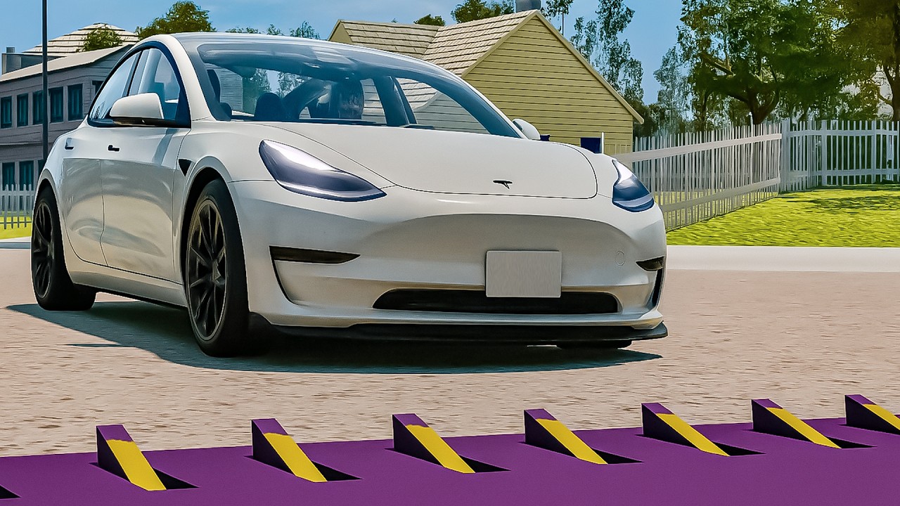 Spike Strip #6 - BeamNG.drive