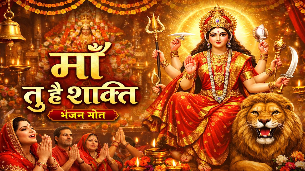Maa Tu Hai Shakti 🌺 | Superhit Navratri Bhajan | Sherawali Maa Song | Jai Mata Di