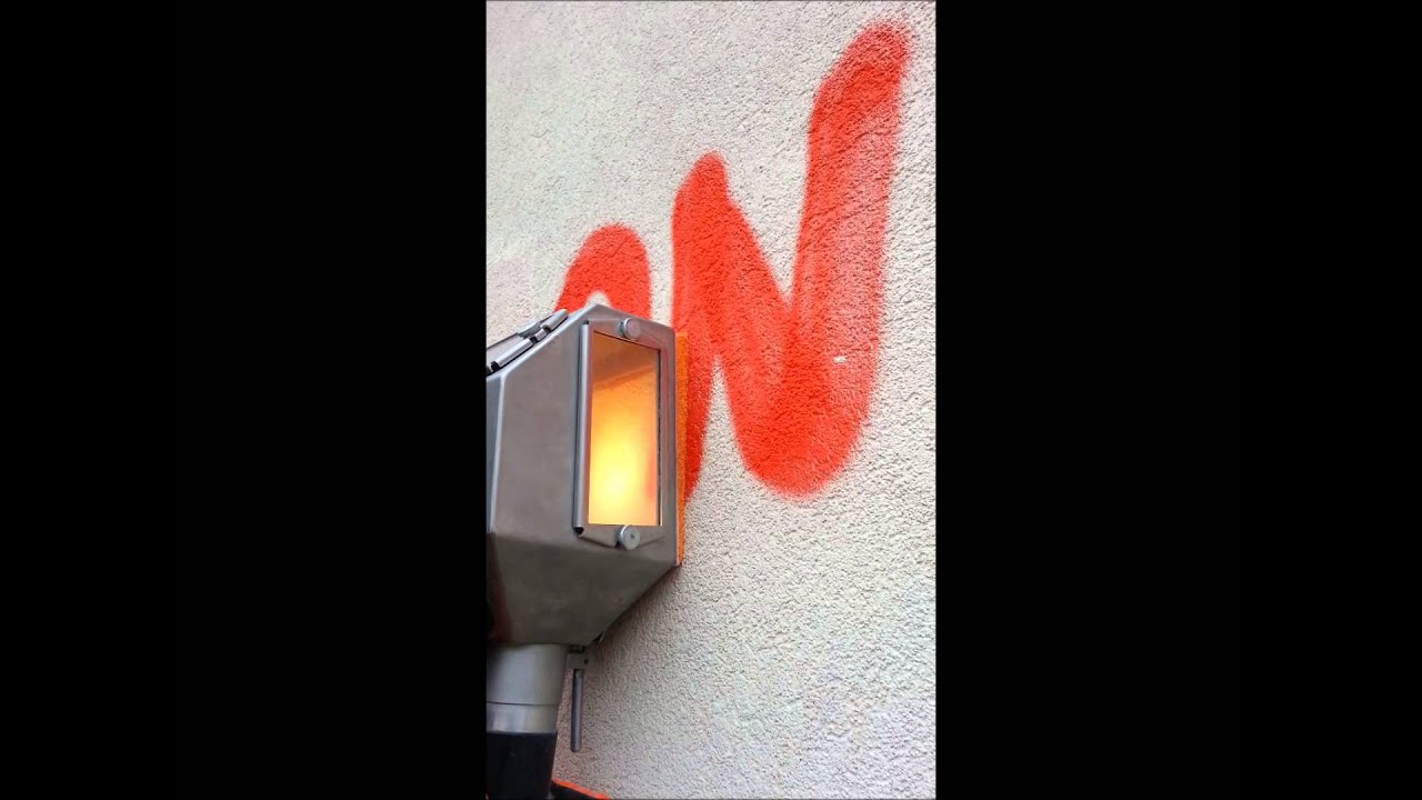 Mechaniczne usuwanie graffiti - KAMPET