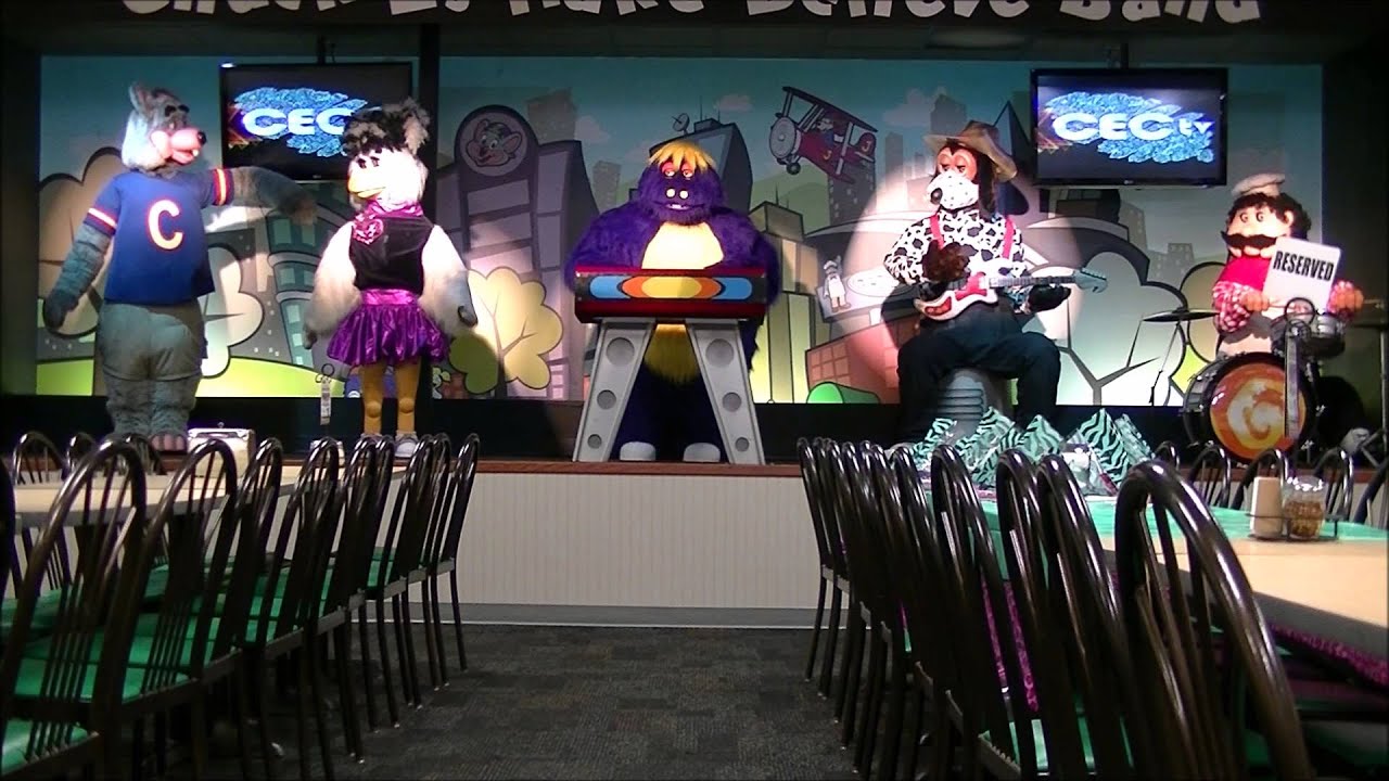 Chuck E  Cheese Springfield IL April 2014 show segment 1
