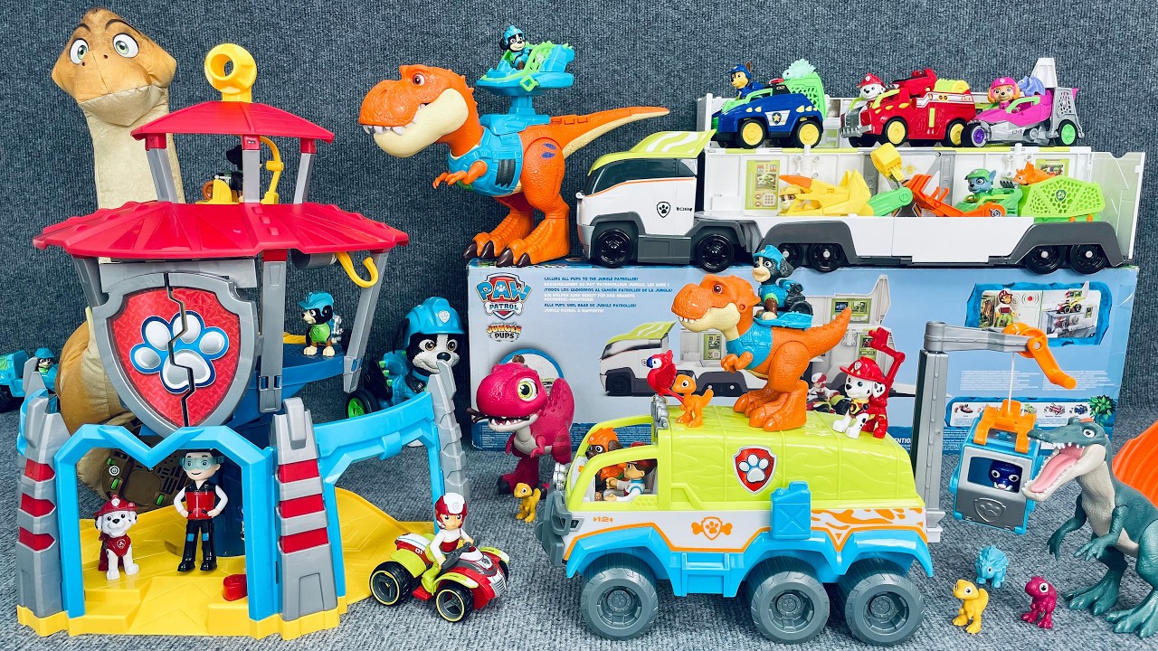 34 Minutes Satisfying with Unboxing Paw Patrol Toys Collection ASMR | Toy Review