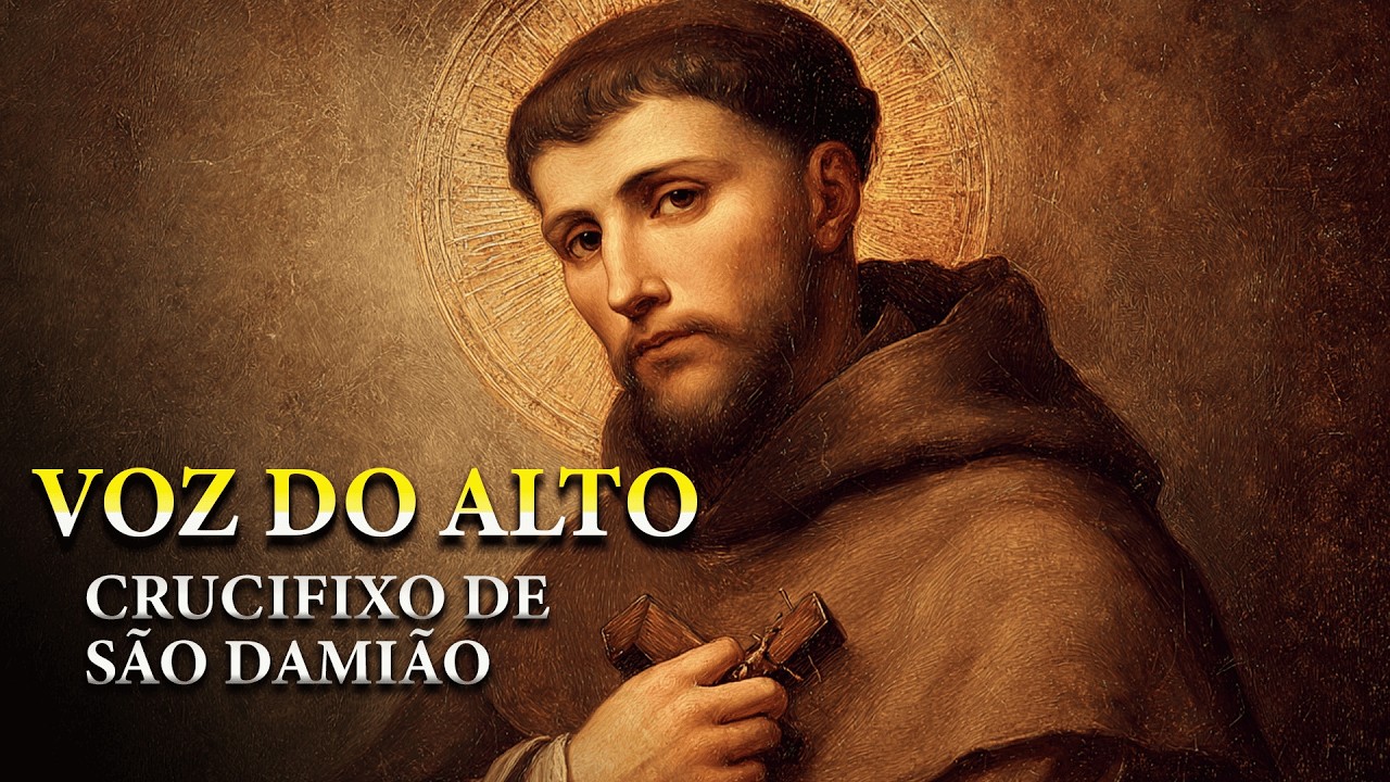 O que São Francisco ouviu no crucifixo de São Damião mudará sua vida