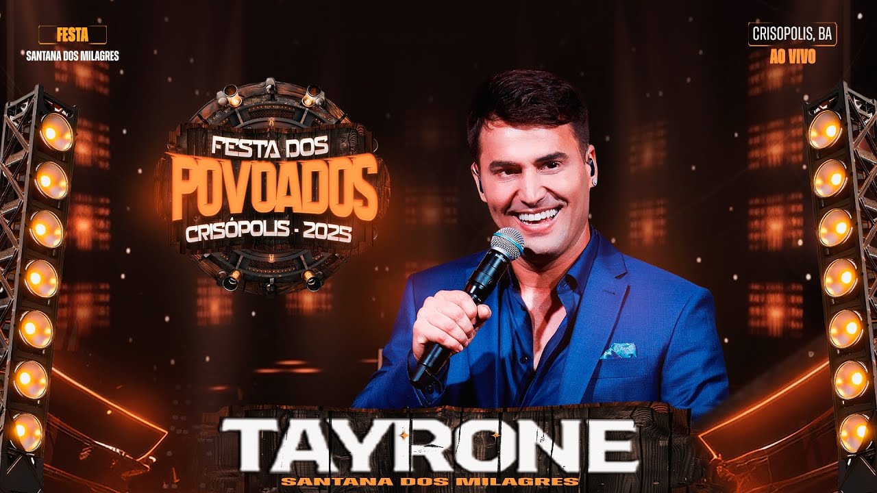 Tayrone ao vivo | Santana dos Milagres | Festa dos Povoados 2025 #tayrone