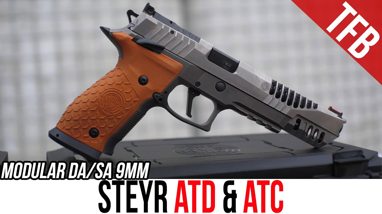 Steyr's NEW Pistols: The ATd & ATc are Here!