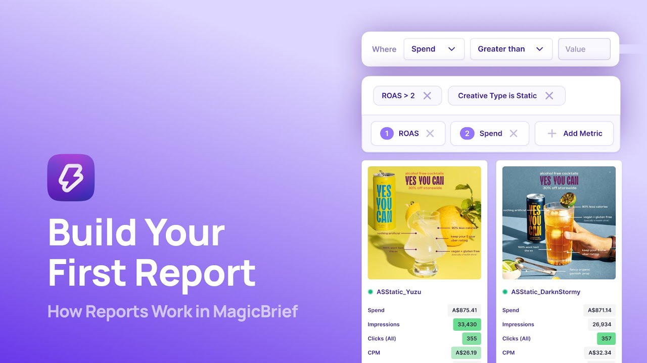 Build Your First MagicBrief Report