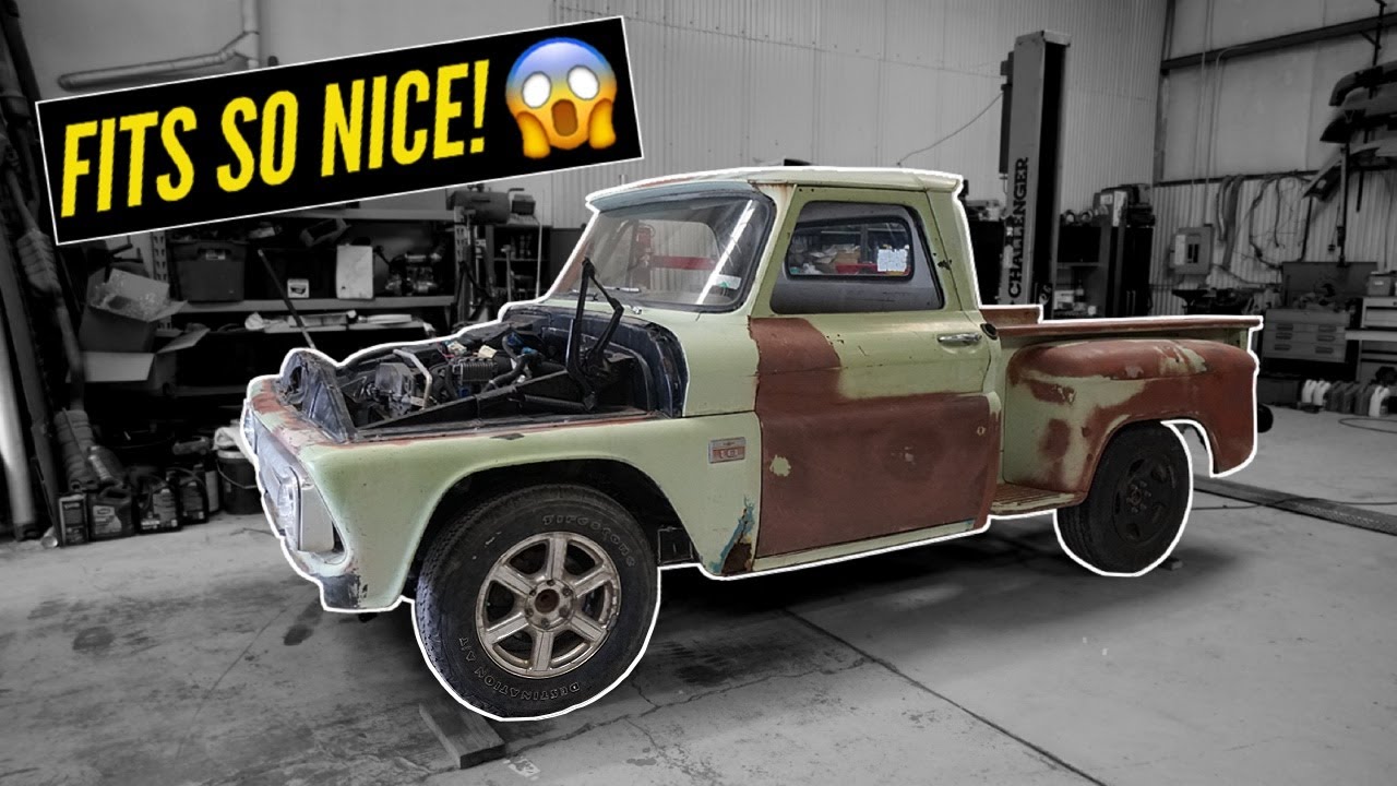Ч.5 Сборка Chevy C10 | РЕЗКА, чтобы подогнать!