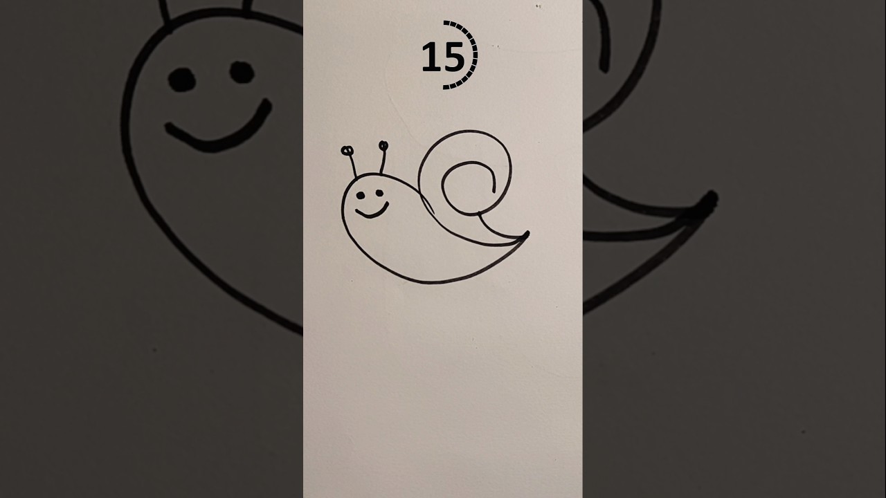 30 Second drawing challenge ⭐| Drawing Challenge #drawingchallenge #satisfying  #shortsfeed