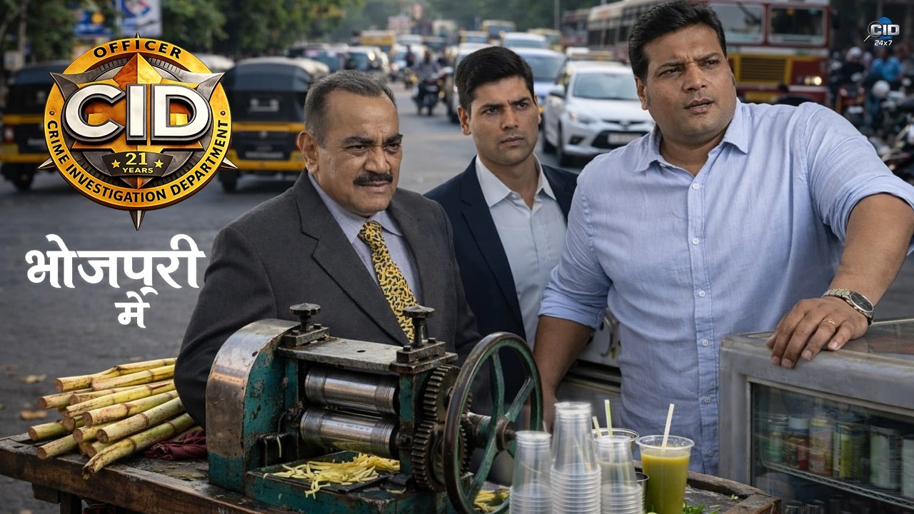 CID टीम ने खोला जूस का ठेला! जूस स्टॉल से पकड़ा गया गुनहगार! CID |  New Episode 2026| भोजपुरी में