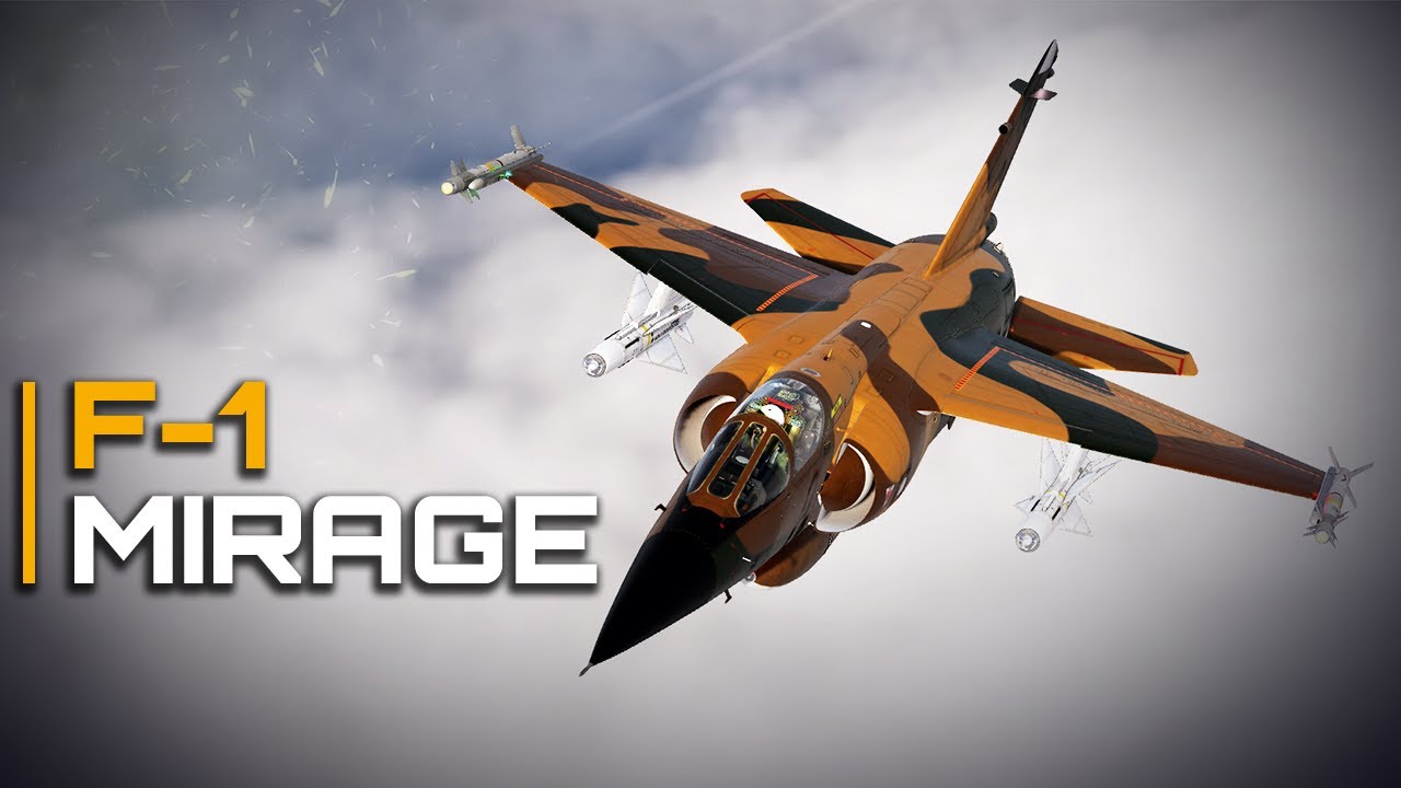 Первые полеты и гибель самолетов F-1 в DCS Mirage