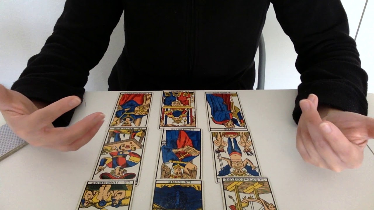 Comment Connaitre L'évolution d'une Situation  avec le Tirage de Tarot en 9 cartes ?