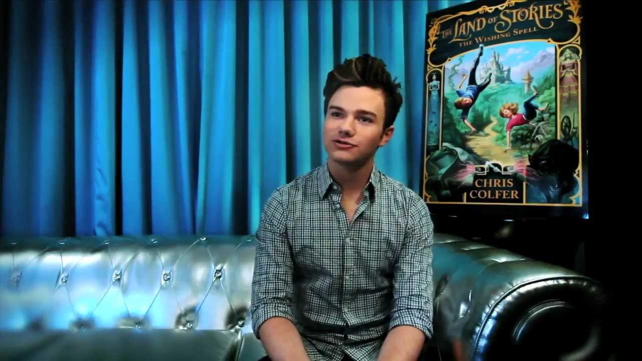 Chris Colfer introduces THE LAND OF STORIES