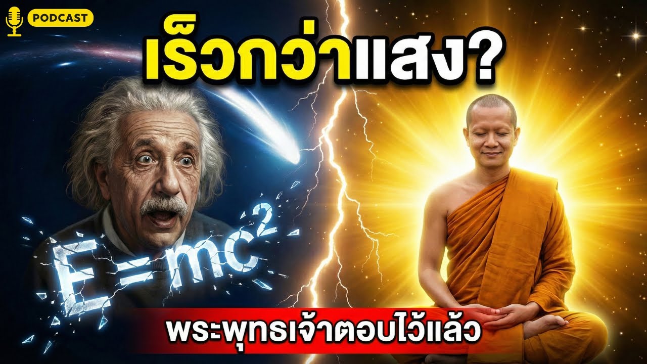 จิตเร็วกว่าแสง? ไขความลับควอนตัมฟิสิกส์กับกฎแห่งกรรมและการเดินทางข้ามภพ