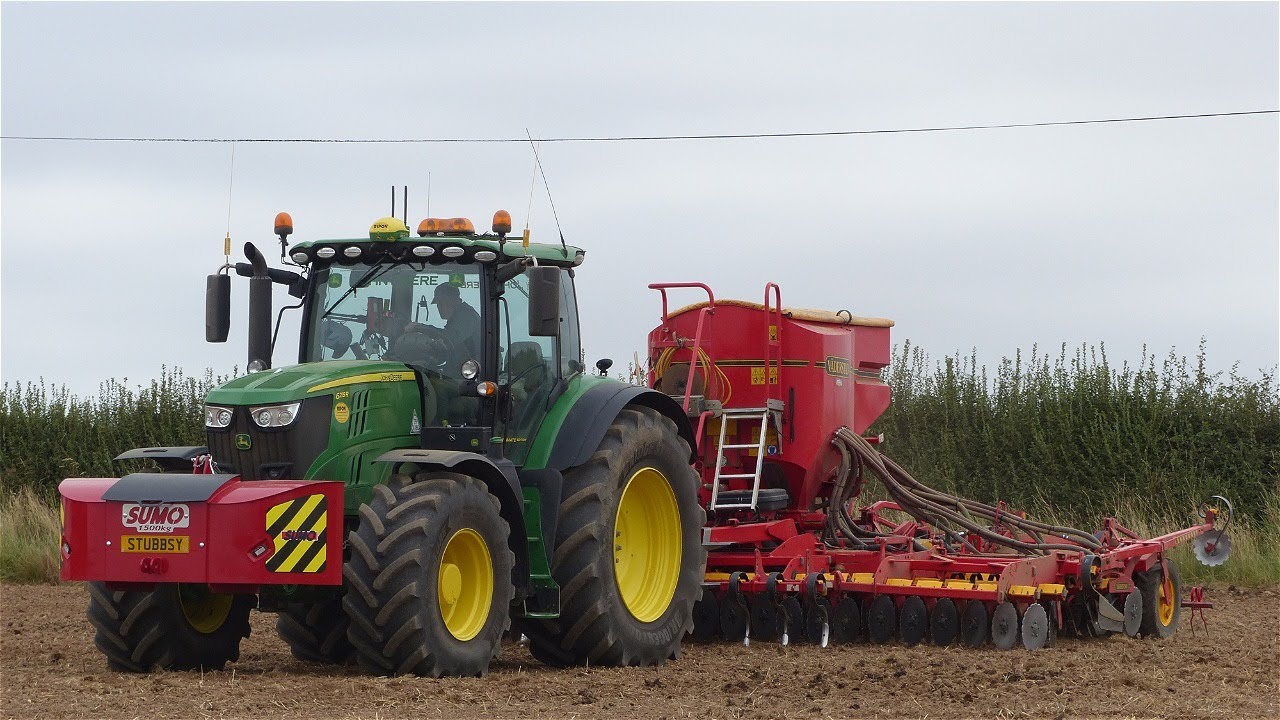 JSR Farms Drilling Oil Seed Rape 2020