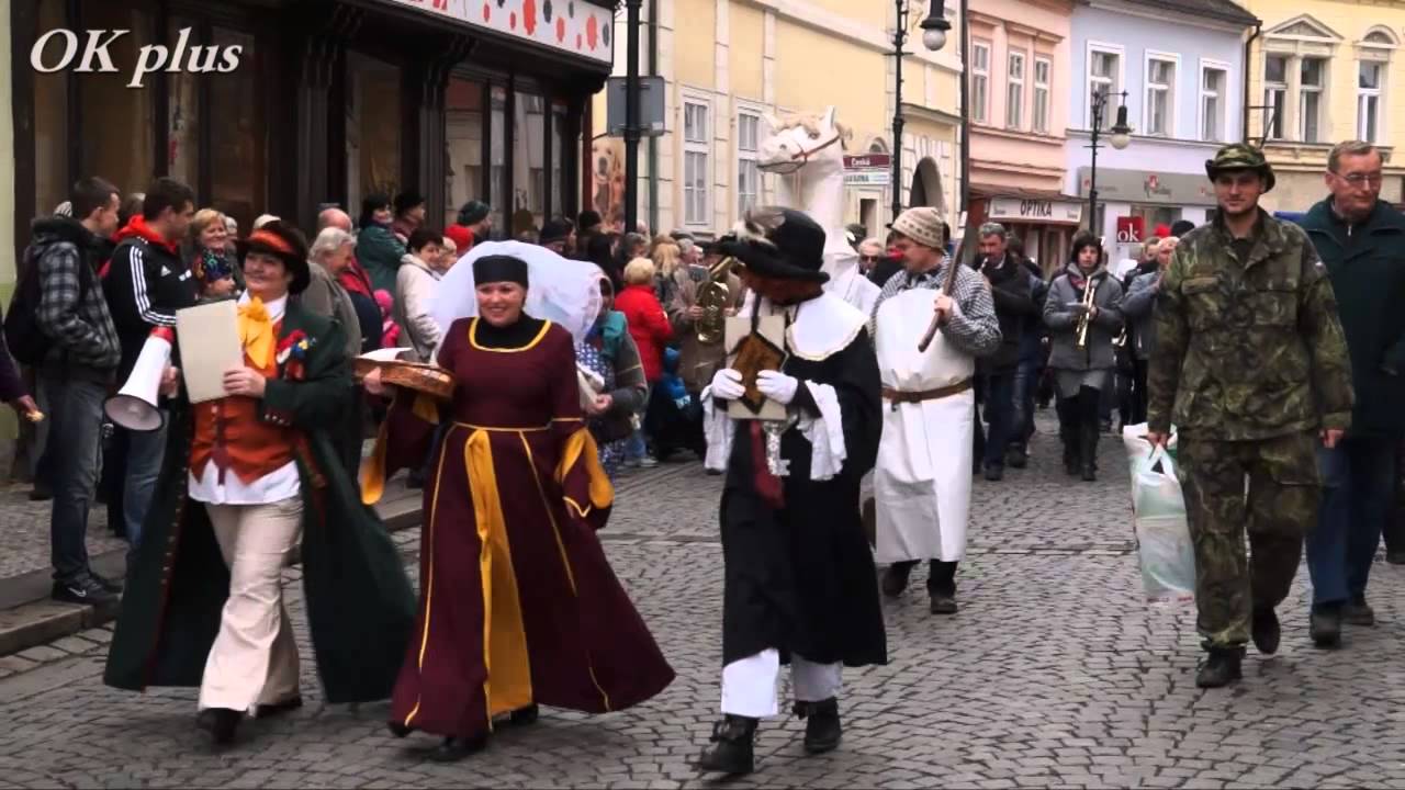 Louny 4.3. 2014 - Oslavy staročeského Masopustu v Lounech